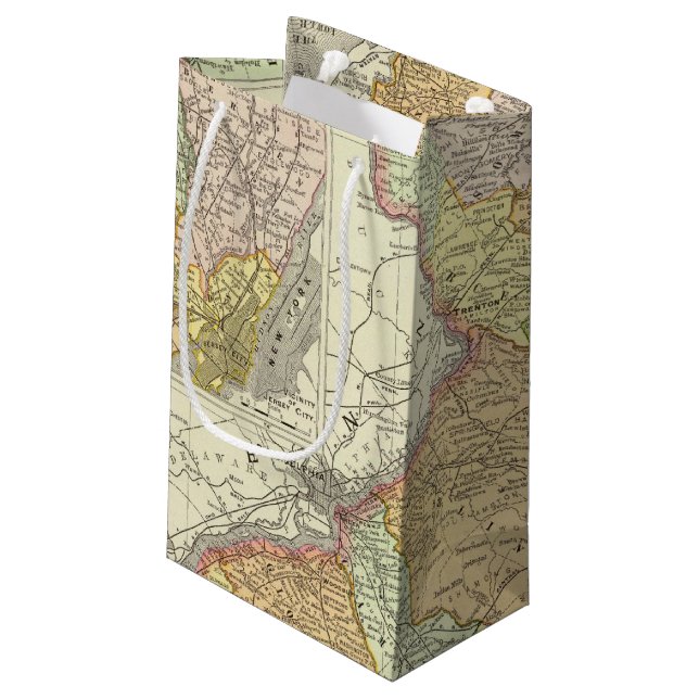New Jersey 10 Small Gift Bag (Back Angled)