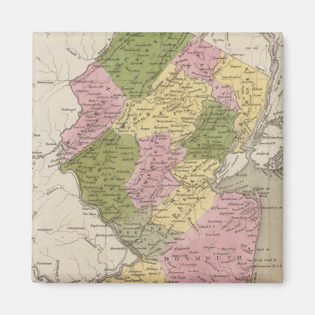 New Jersey 16 Magnet (Front)