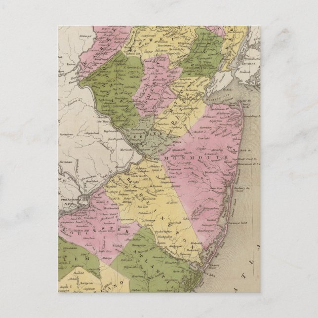 New Jersey 16 Postcard (Front)