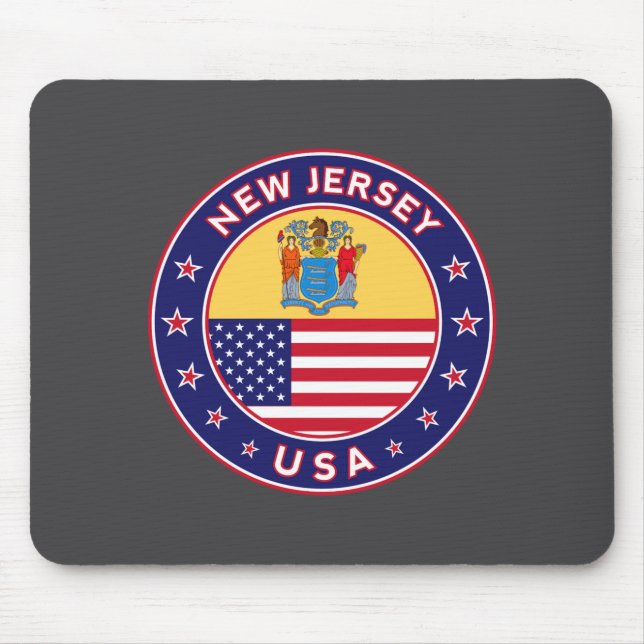 New Jersey _2  Mouse Pad (Front)