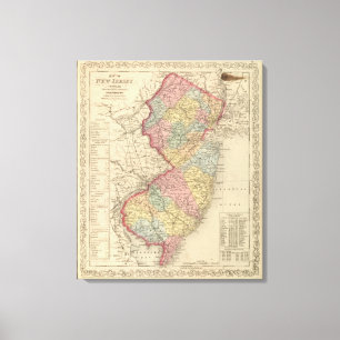 New Jersey 4 Canvas Print