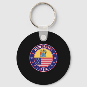 New Jersey _5  Key Ring