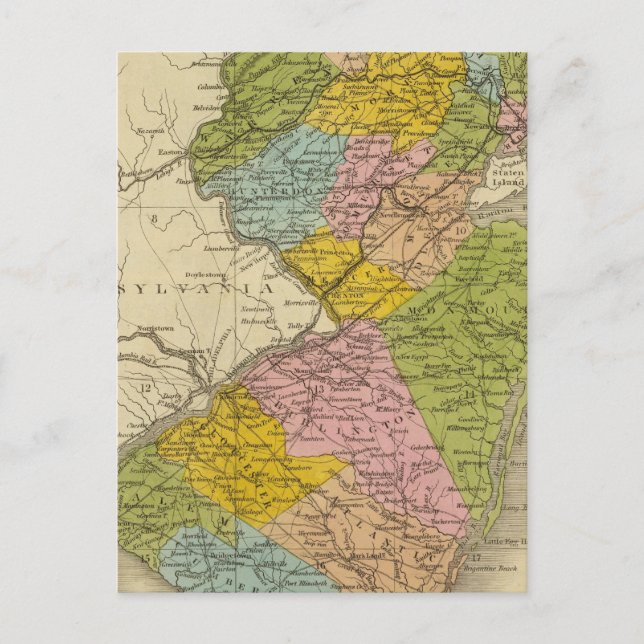 New Jersey 5 Postcard (Front)