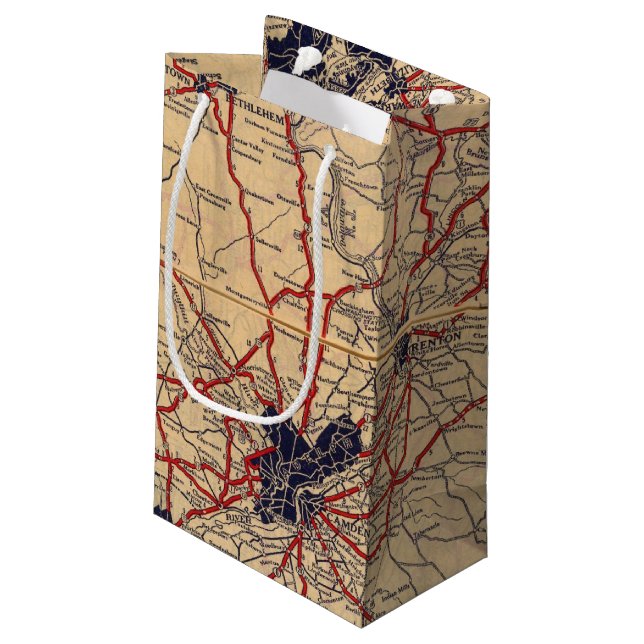 New Jersey 6 Small Gift Bag (Back Angled)