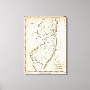 New Jersey 7 Canvas Print
