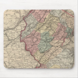 New Jersey 9 Mouse Pad