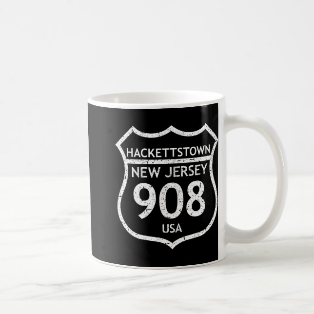 New Jersey Area Code 908 Hackettstown, Nj Home Sta Coffee Mug (Right)