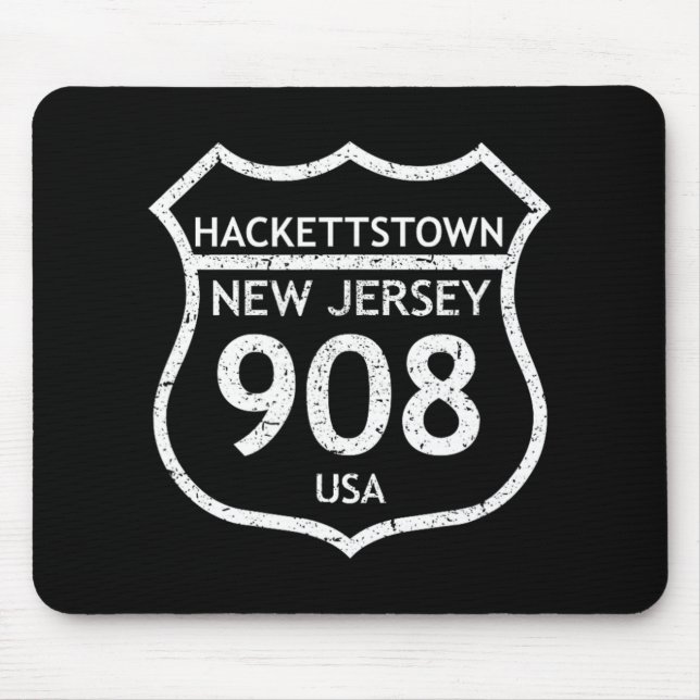 New Jersey Area Code 908 Hackettstown, Nj Home Sta Mouse Pad (Front)