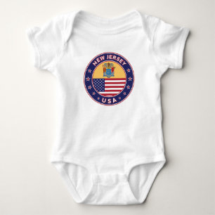 New Jersey Baby Bodysuit