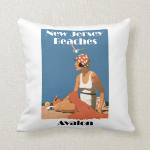 New Jersey Beaches ~ Avalon Cushion