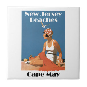 New Jersey Beaches ~ Cape May Tile