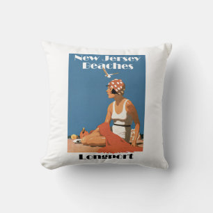 New Jersey Beaches ~ Longport Cushion