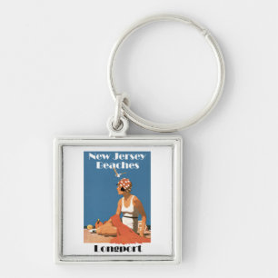 New Jersey Beaches ~ Longport Key Ring