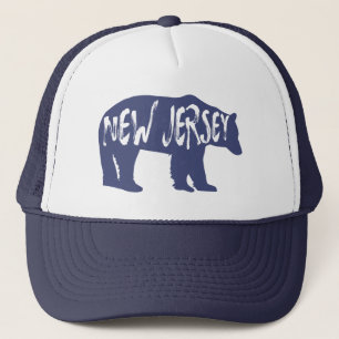 New Jersey Bear Trucker Hat