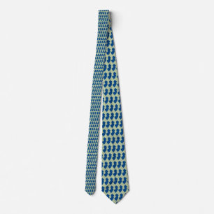 New Jersey Blue and Grey Tie