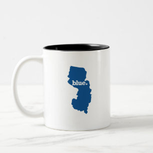 NEW JERSEY BLUE STATE Two-Tone COFFEE MUG