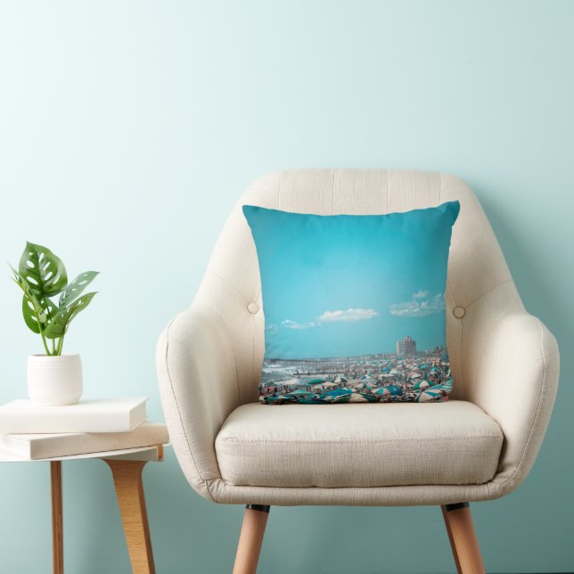New Jersey Coastal Beach Art Cushion (Chair)