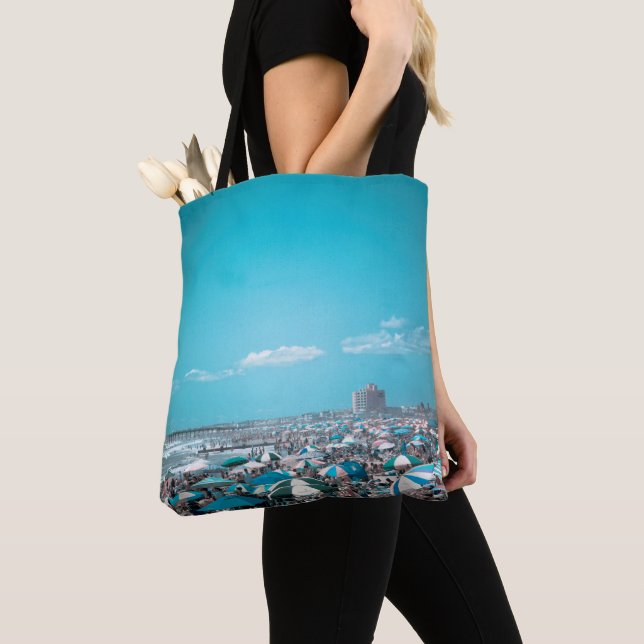 New Jersey Coastal Beach Tote Bag (Close Up)
