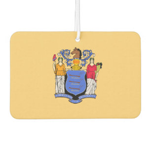 New Jersey flag Car Air Freshener