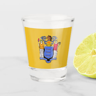 New Jersey flag         Shot Glass