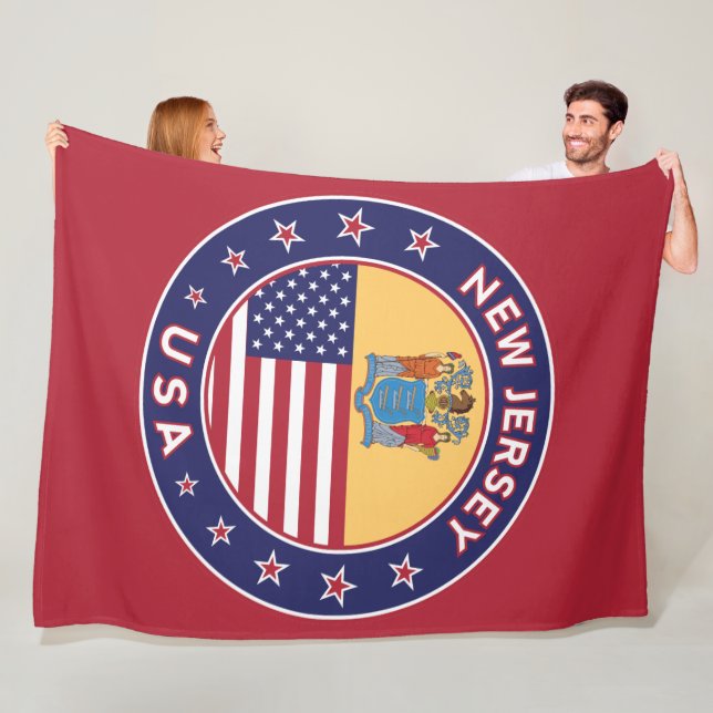 New Jersey Fleece Blanket (In Situ)