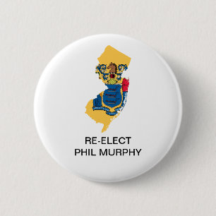 NEW JERSEY FOR PHIL MURPHY GOVERMOR Button