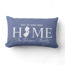 New Jersey home state map personalised family