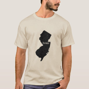 New Jersey home typed T-Shirt