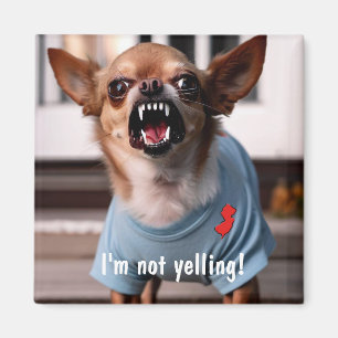 NEW JERSEY HUMOR CHIHUAHUA FRIDGE MAGNET