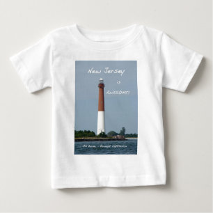 New Jersey is Awesome - Barnegat Lighthouse Baby T-Shirt