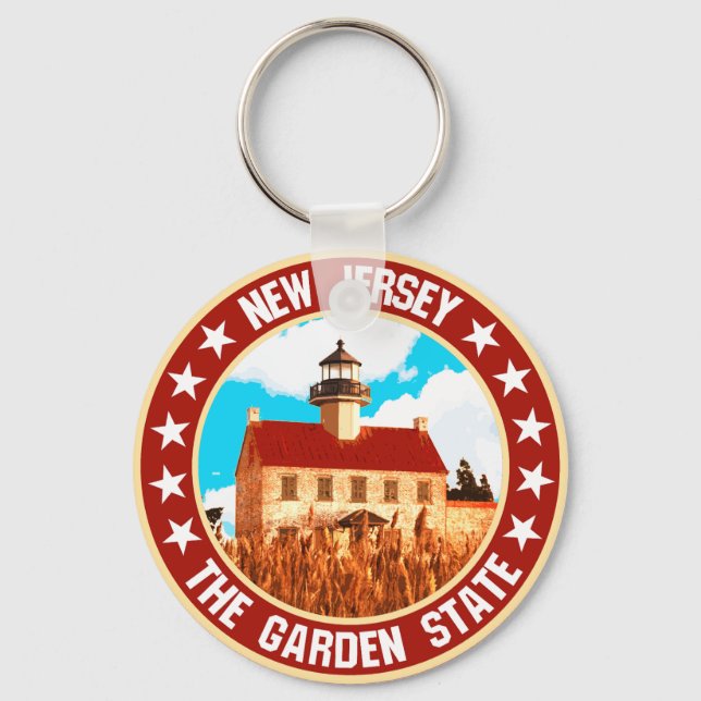 New Jersey                                         Key Ring (Front)