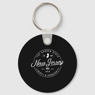 New Jersey Key Ring