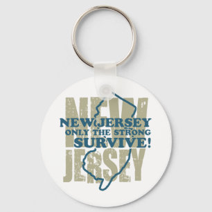 New Jersey Key Ring