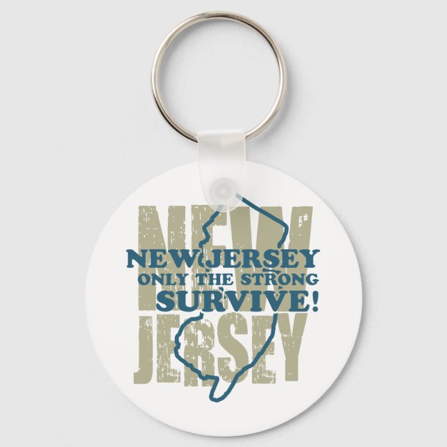 New Jersey Key Ring (Front)