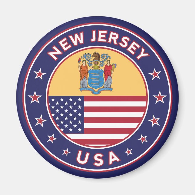 New Jersey Magnet (Front)