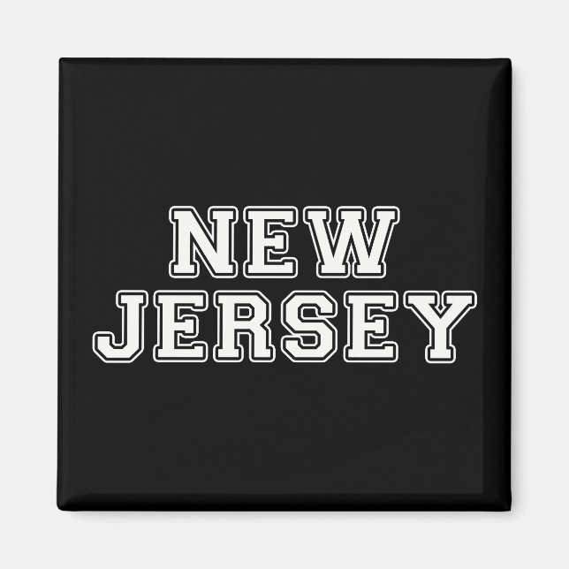 New Jersey Magnet (Front)