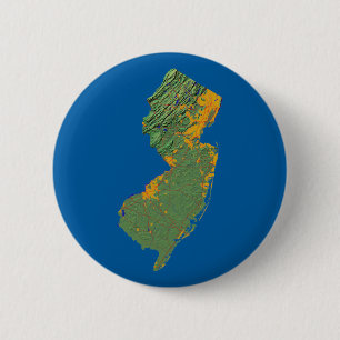 New Jersey Map Button