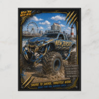 New Jersey Monster Truck Off Road Art