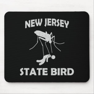 New Jersey Mosquito State Bird Funny Outdoors  Mouse Pad