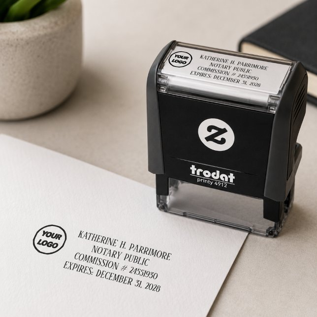 New Jersey Notary Public Self Inking Rubber Stamp (Creator Uploaded)