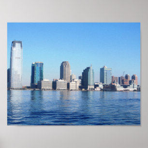 NEW JERSEY ON THE HUDSON POSTER