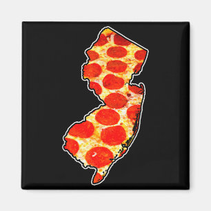New Jersey Pepperoni Zza  Magnet