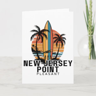 New Jersey Point Pleasant Surfing Surfer _1  Card