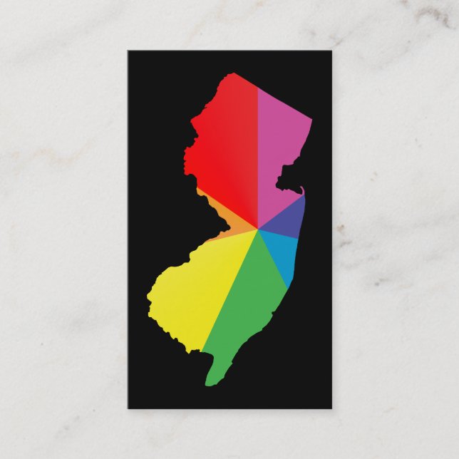 new jersey pride business card (Front)