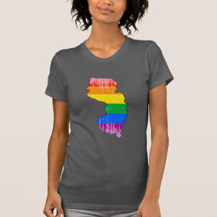 NEW JERSEY PRIDE - DISTRESSED -.png T-Shirt