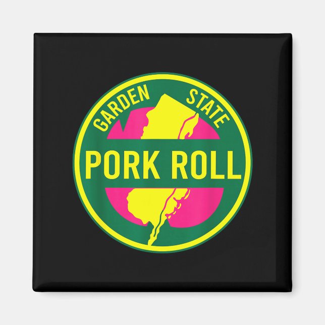New Jersey Rk Roll Nj Garden State Parkway Sign Gr Magnet (Front)