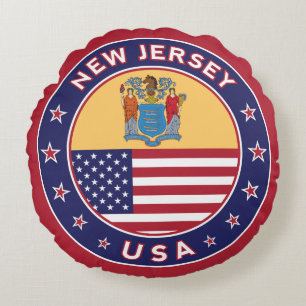 New Jersey Round Cushion