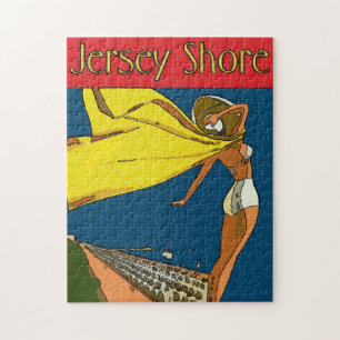 New Jersey, Shore Vintage, Jigsaw Puzzle