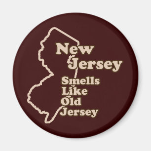 New Jersey Smells Like Old Jersey Magnet