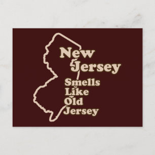 New Jersey Smells Like Old Jersey Postcard